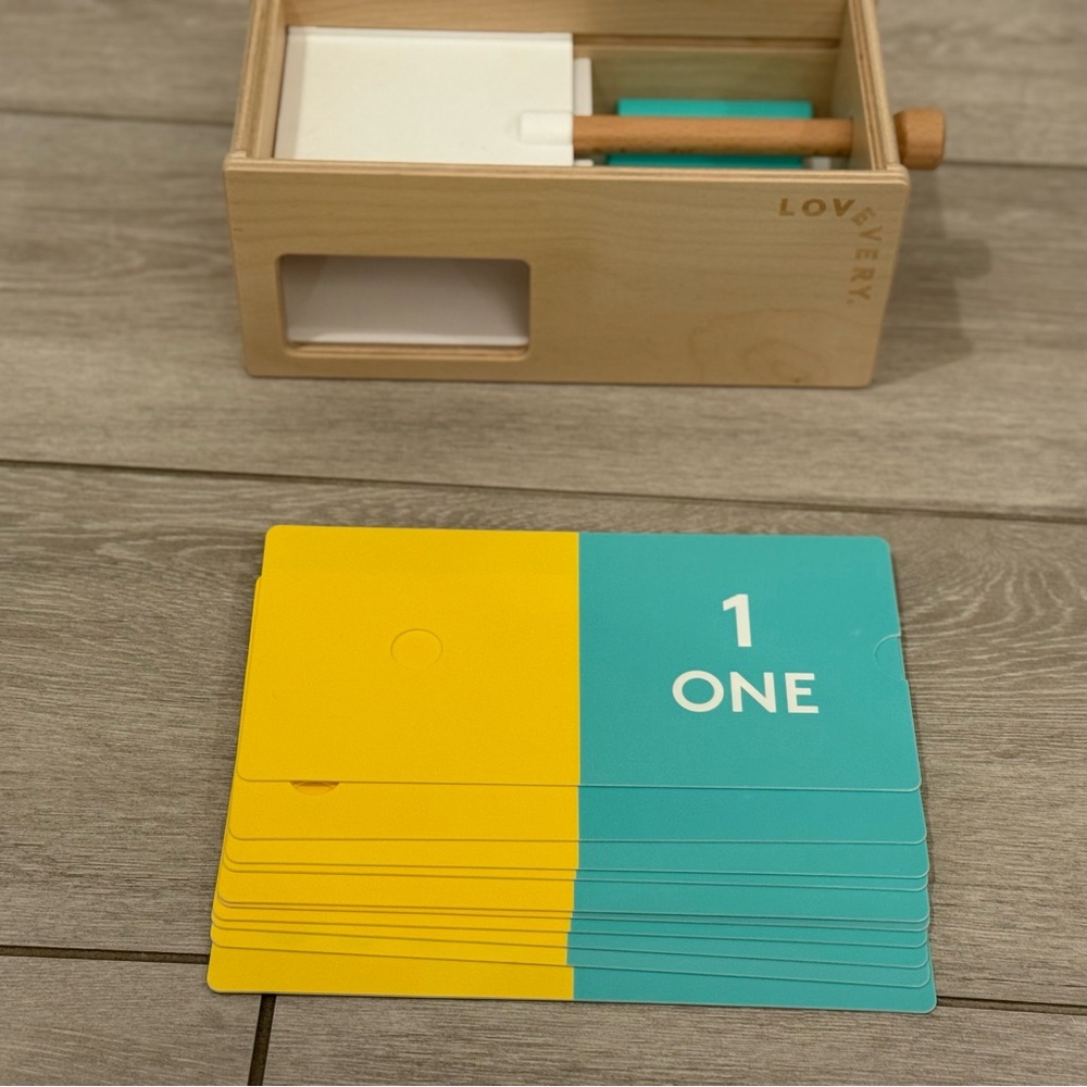 Lovevery The Free Spirit Play Kit (Months 34-36) Wooden Counting Box